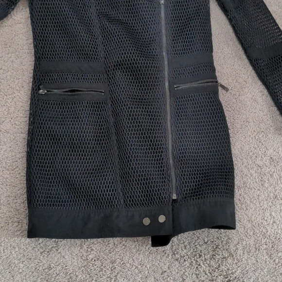 Lucy Paris black net coat mini dress size small - Picture 3 of 13